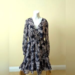 Floral Long Sleeve Dress